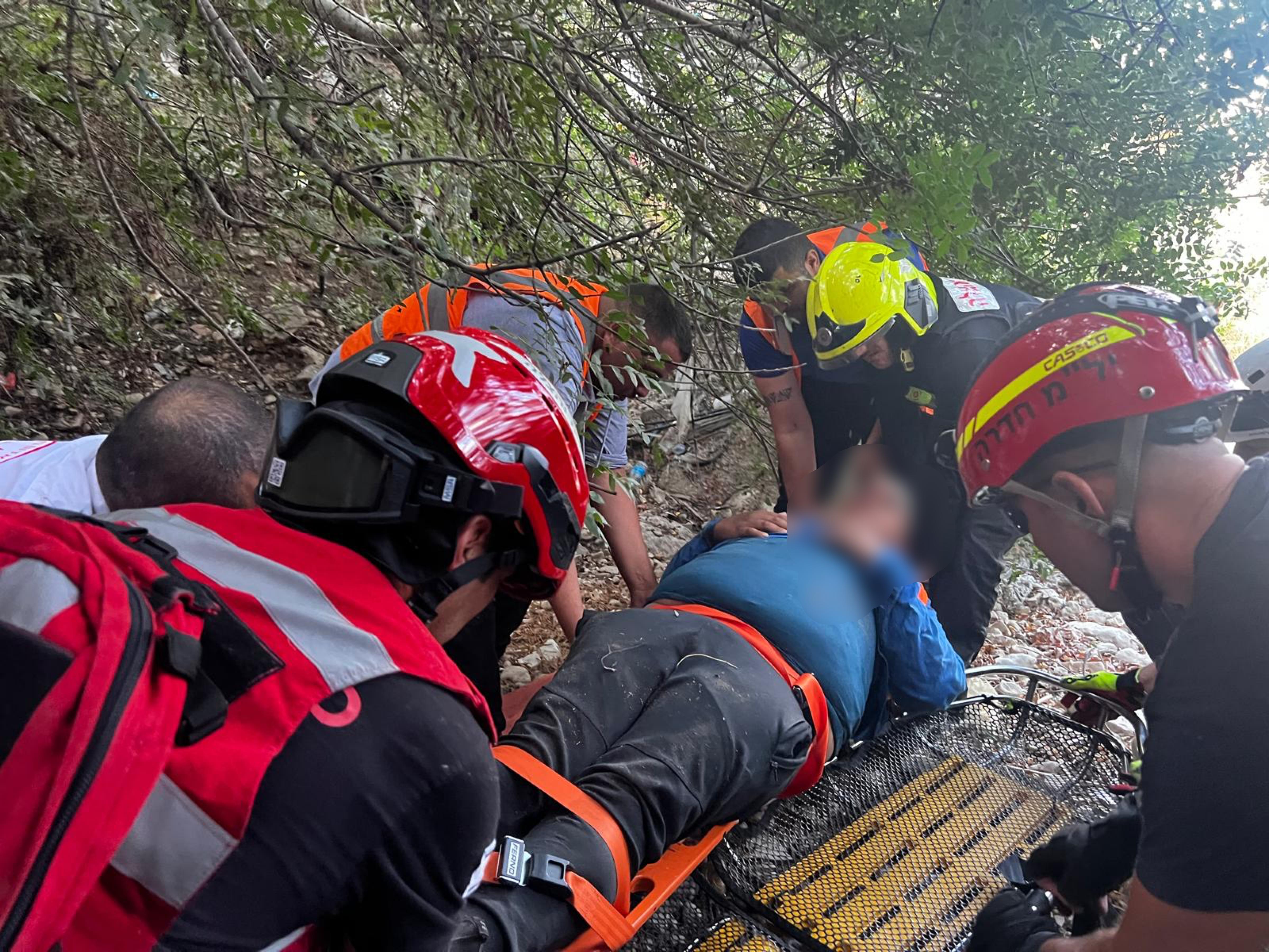 تصوير: سلطة الاطفاء والانقاذ

