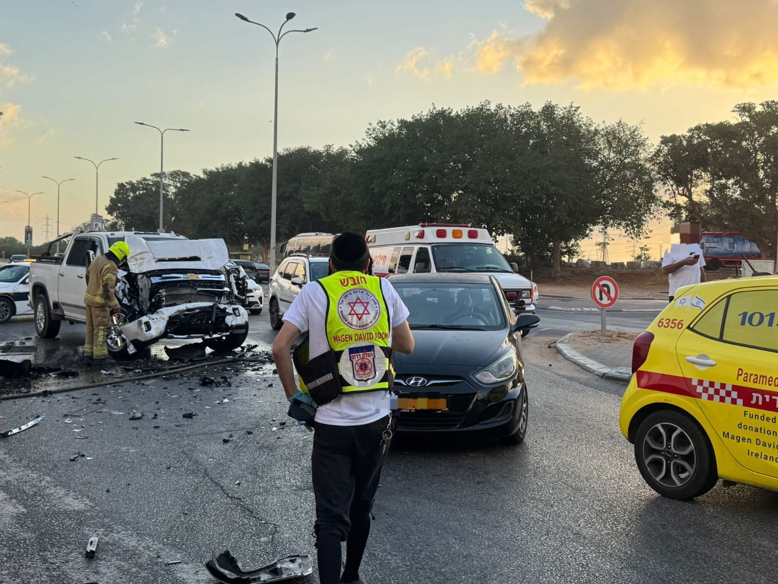 منطقة القدس: مصرع سائق دراجة نارية في حادث طرق مع مركبة