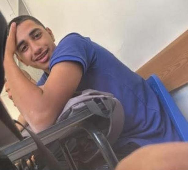 ضحية جريمة الطعن - الطالب المدرسي محمد حسين مرازقة (وسائل التواصل)
