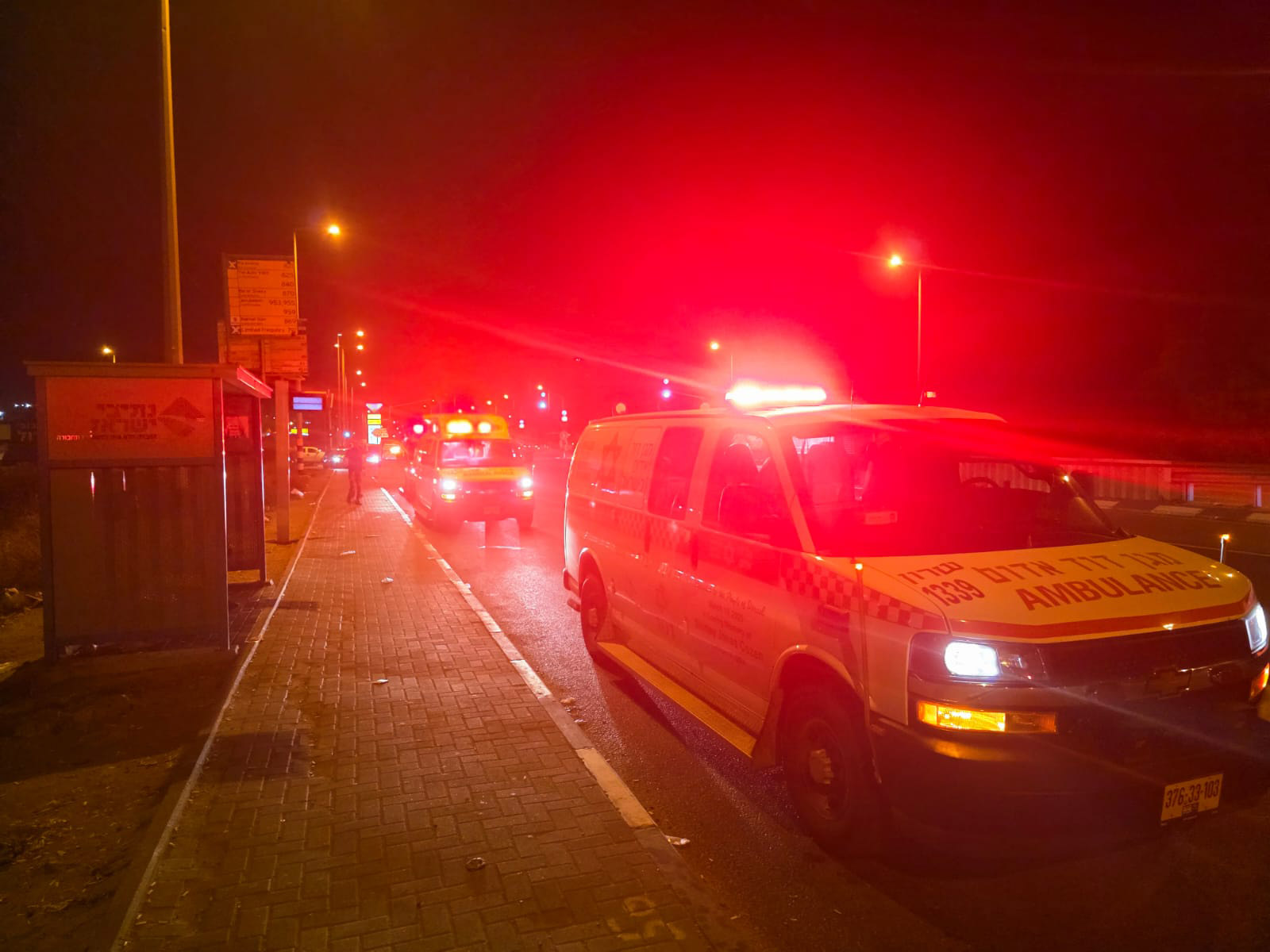 تصوير نجمة داوود الحمراء

