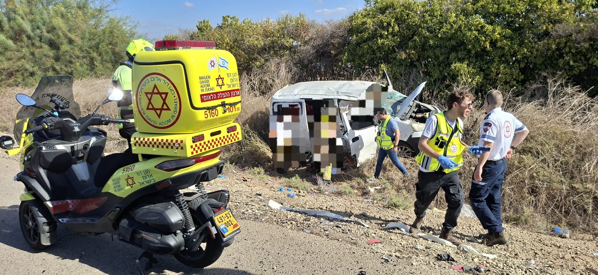 تصوير نجمة داوود الحمراء
