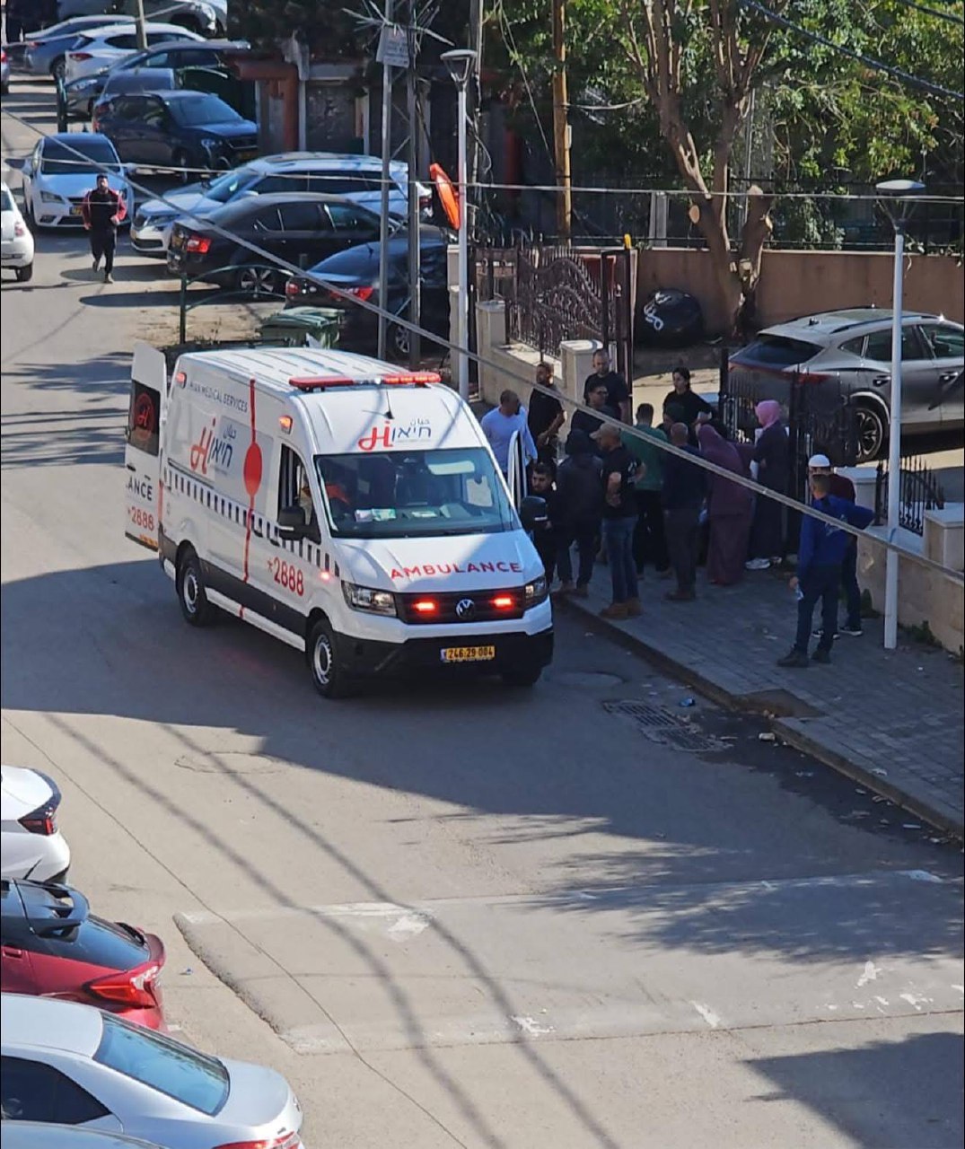 شهود عيان من مكان الجريمة سخنين
