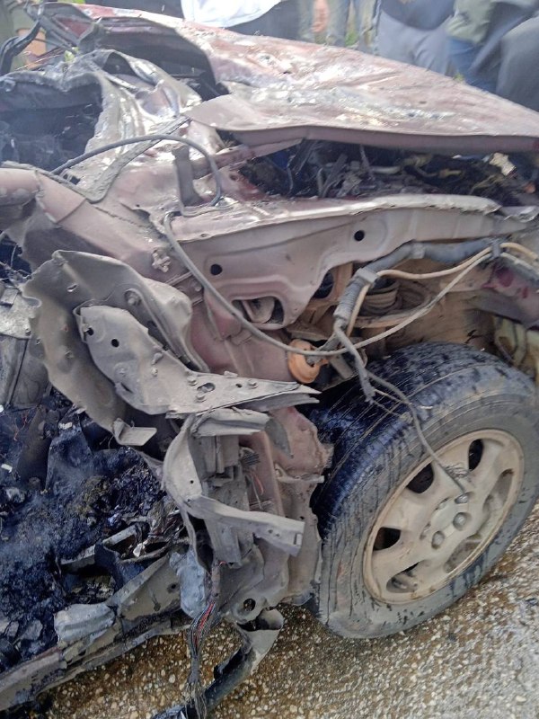 المركبة المستهدفة - شهود عيان 