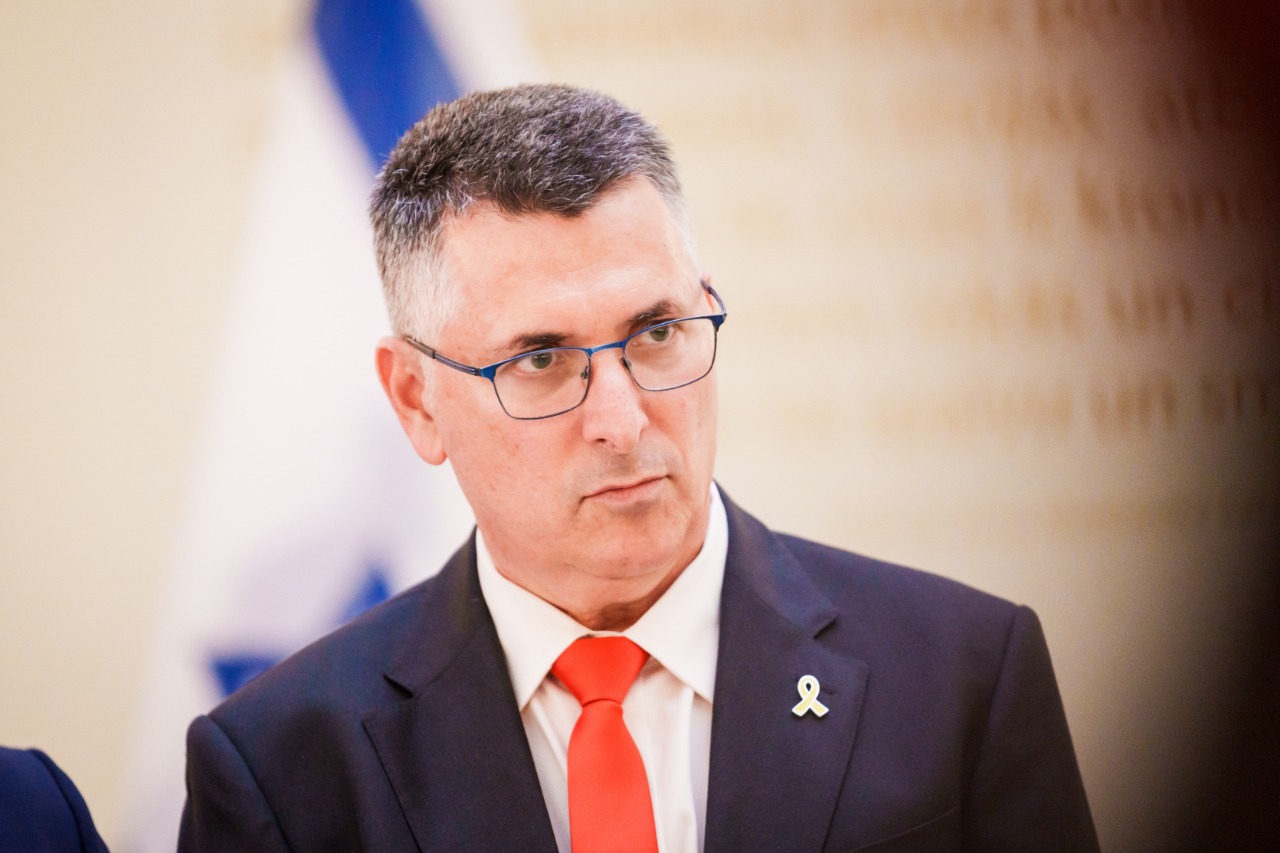 shutterstock - وزير الخارجية الإسرائيلي، جدعون ساعر