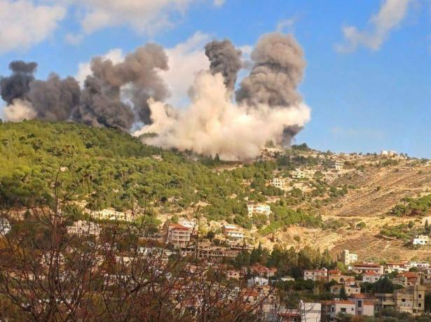 من الغارات الإسرائيلية على جنوب لبنان - (أرشيفية) - شهود عيان
