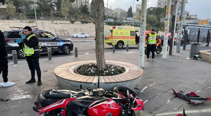 من موقع الحادث - طواقم الإسعاف