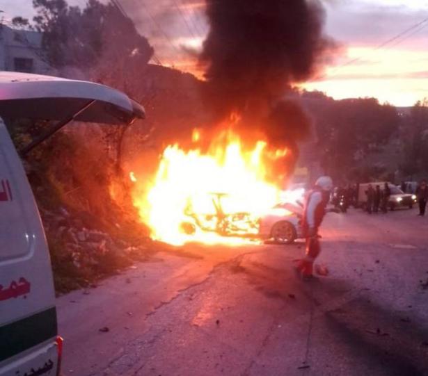 استهداف السيارة جنوب لبنان - شهود عيان 