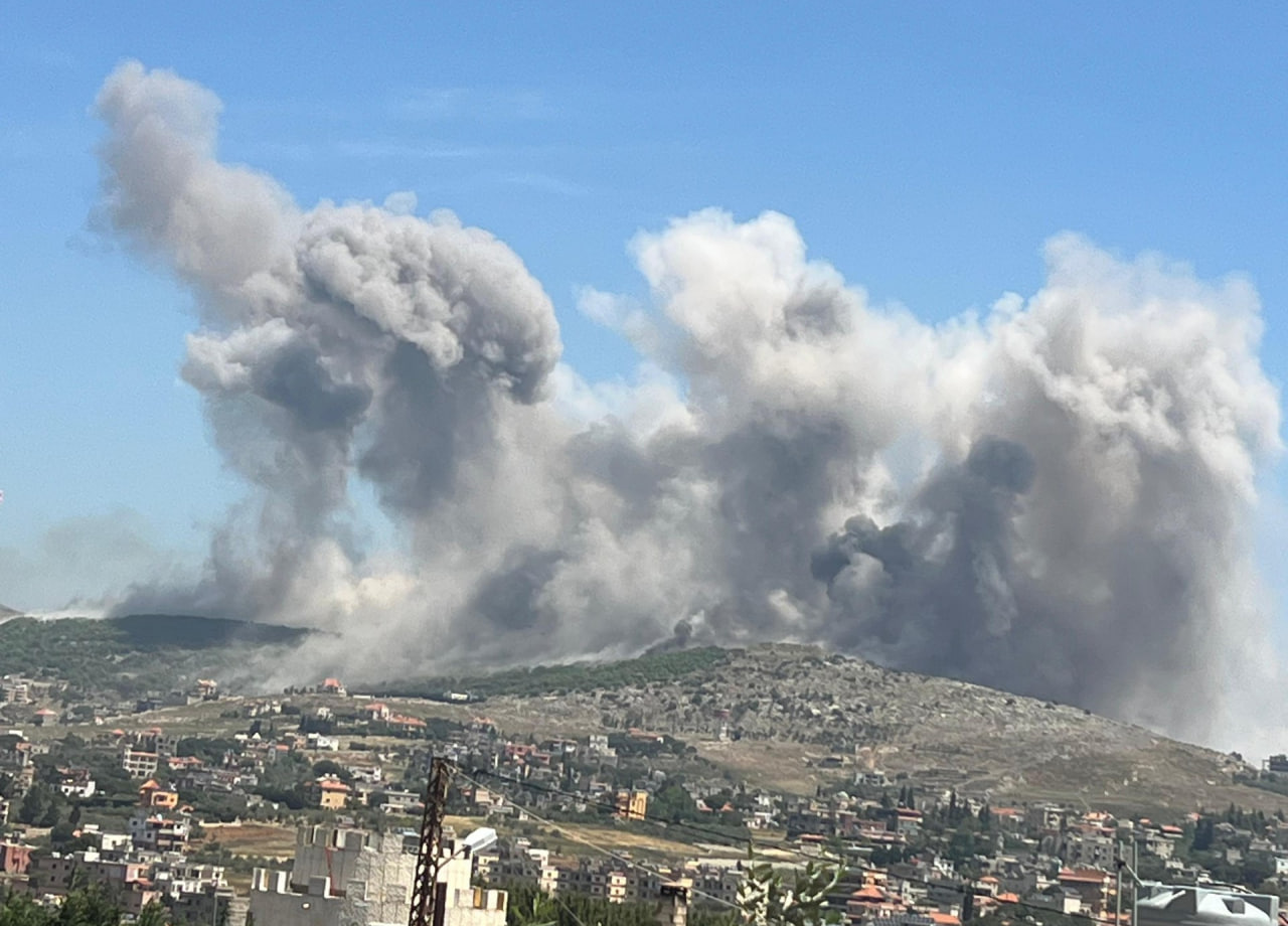 من الغارات الإسرائيلية - شهود عيان 