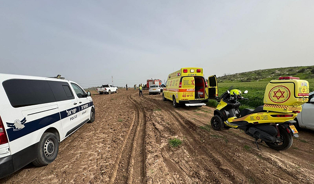 من مكان الحادث - نجمة داود الحمراء