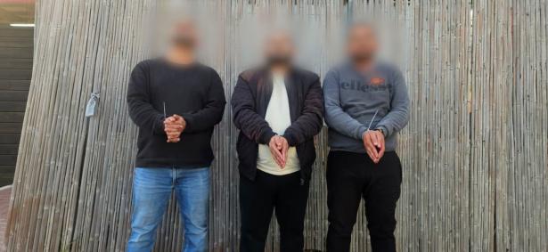 المشتبه بهم بقتل أبو مديغم-تصوير الشرطة 