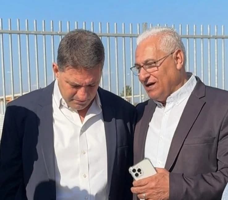 مازن غنايم وحييم بيباس - مركز الحكم المحلي