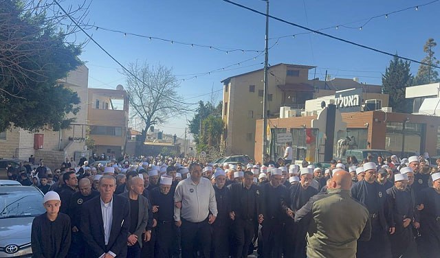  مسيرة يركا - المصدر: المجلس المحلي