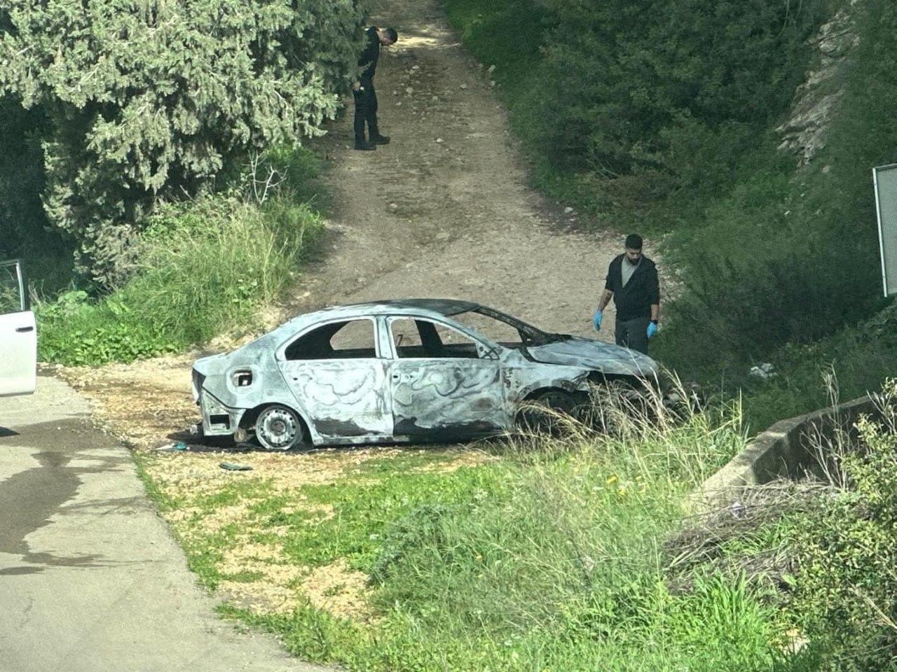 من مكان الجريمة تصوير الإسعاف والإنقاذ
