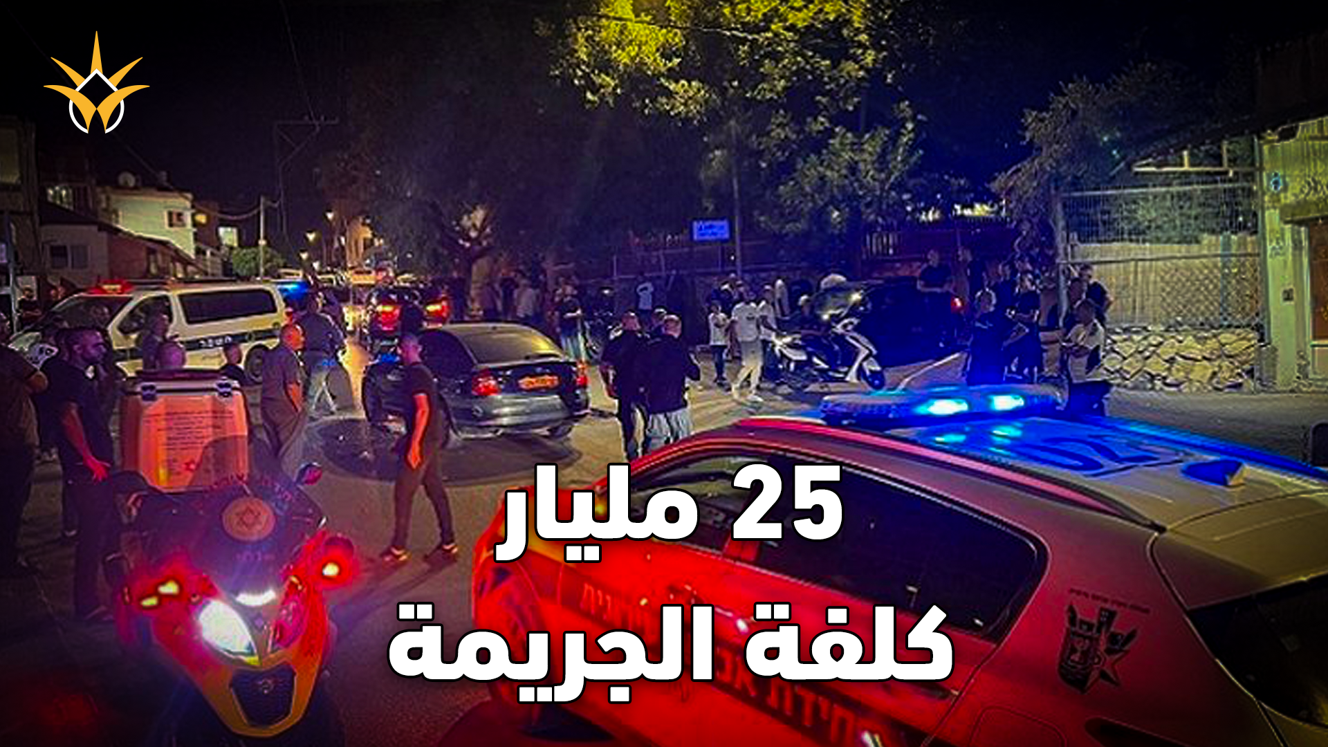 الجريمة في المجتمع العربي في إسرائيل: كلفة 25 مليار شيكل