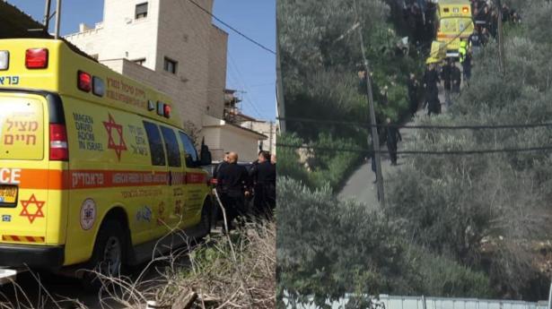 من مكان الجريمة تصوير الإسعاف والإنقاذ 