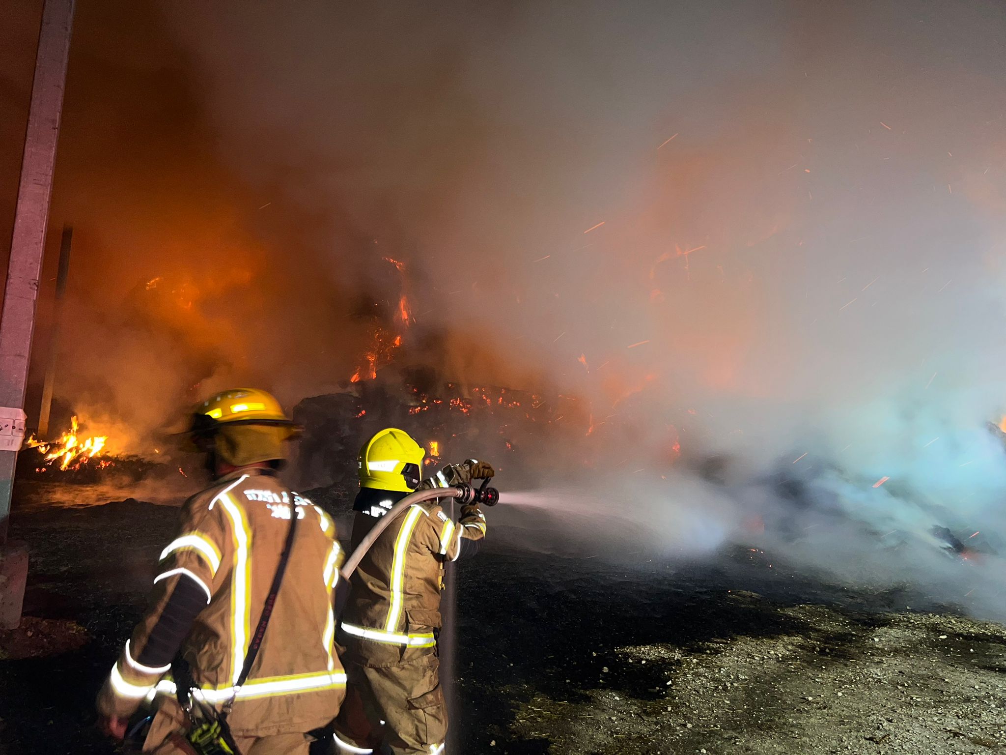 توضيحية - تصوير سلطة الاطفاء والانقاذ

