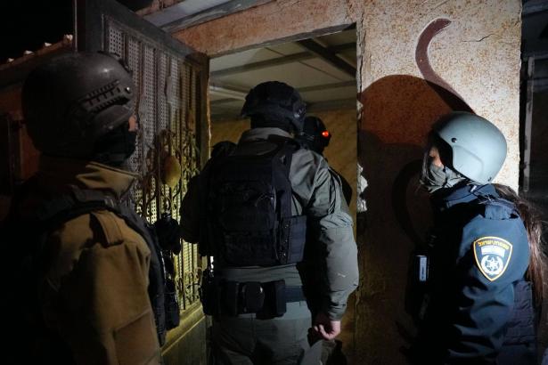 من اقتحامات الجيش-توضيحية-تصوير الجيش الإسرائيلي 