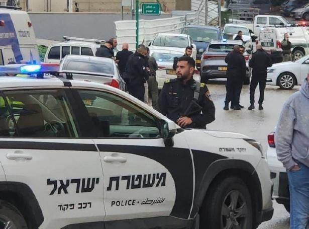 من مكان الجريمة في الرينة - تصوير شهود عيان