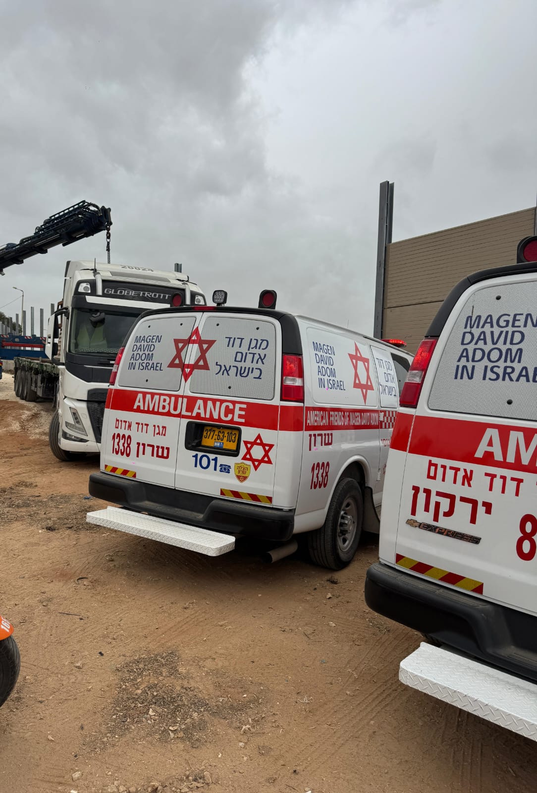 تصوير نجمة داود الحمراء