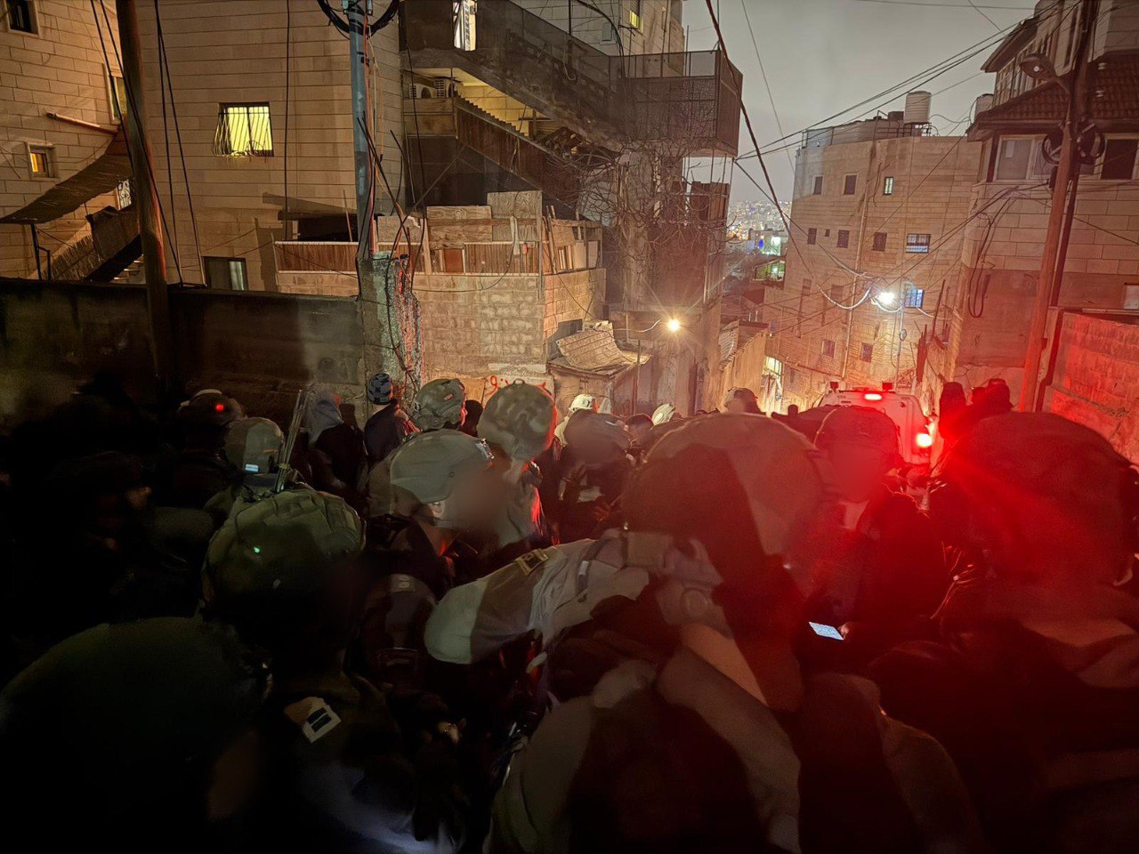 من اقتحامات الجيش الإسرائيلي في الخليل  - تصوير الجيش  