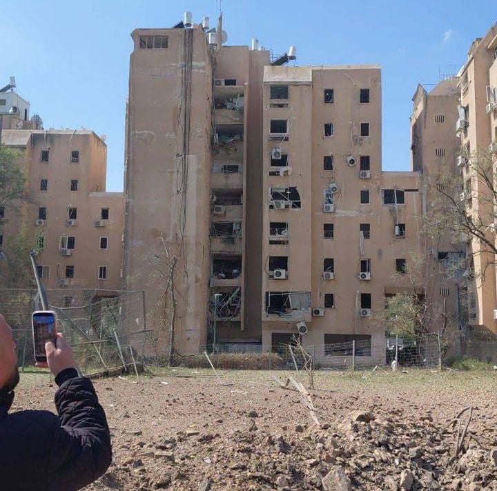 جراء سقوط صاروخ - الإسعاف والانقاذ