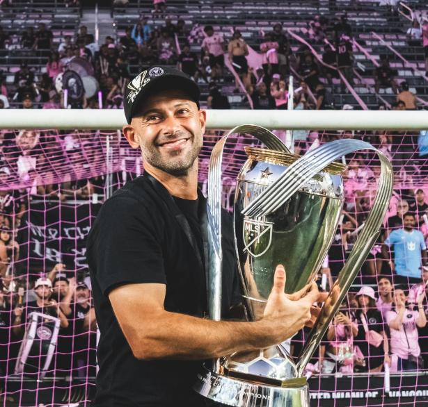 الصورة من الحساب الرسمي لإنتر ميامي - @InterMiamiCF