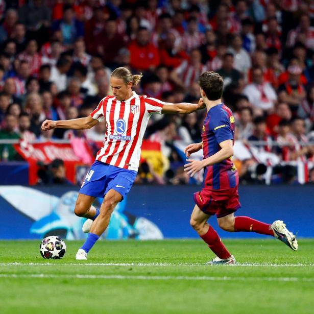 الصورة من الحساب الرسمي لأتلتيكو مدريد - @atletienglish