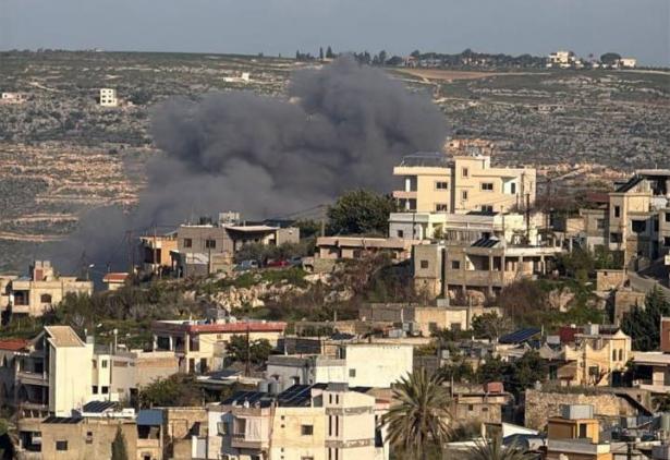 من الغارات الإسرائيلية على لبنان - تصوير شهود عيان