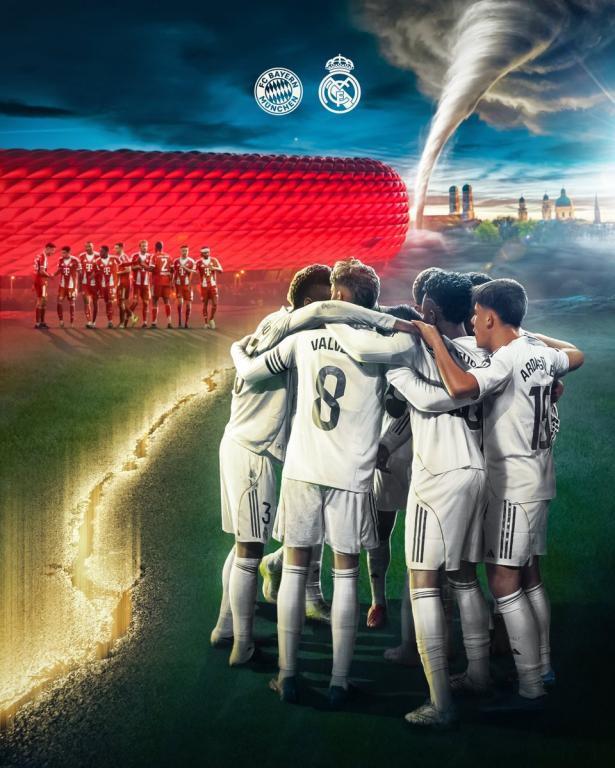 الصورة من الحساب الرسمي لريال مدريد - @realmadrid
