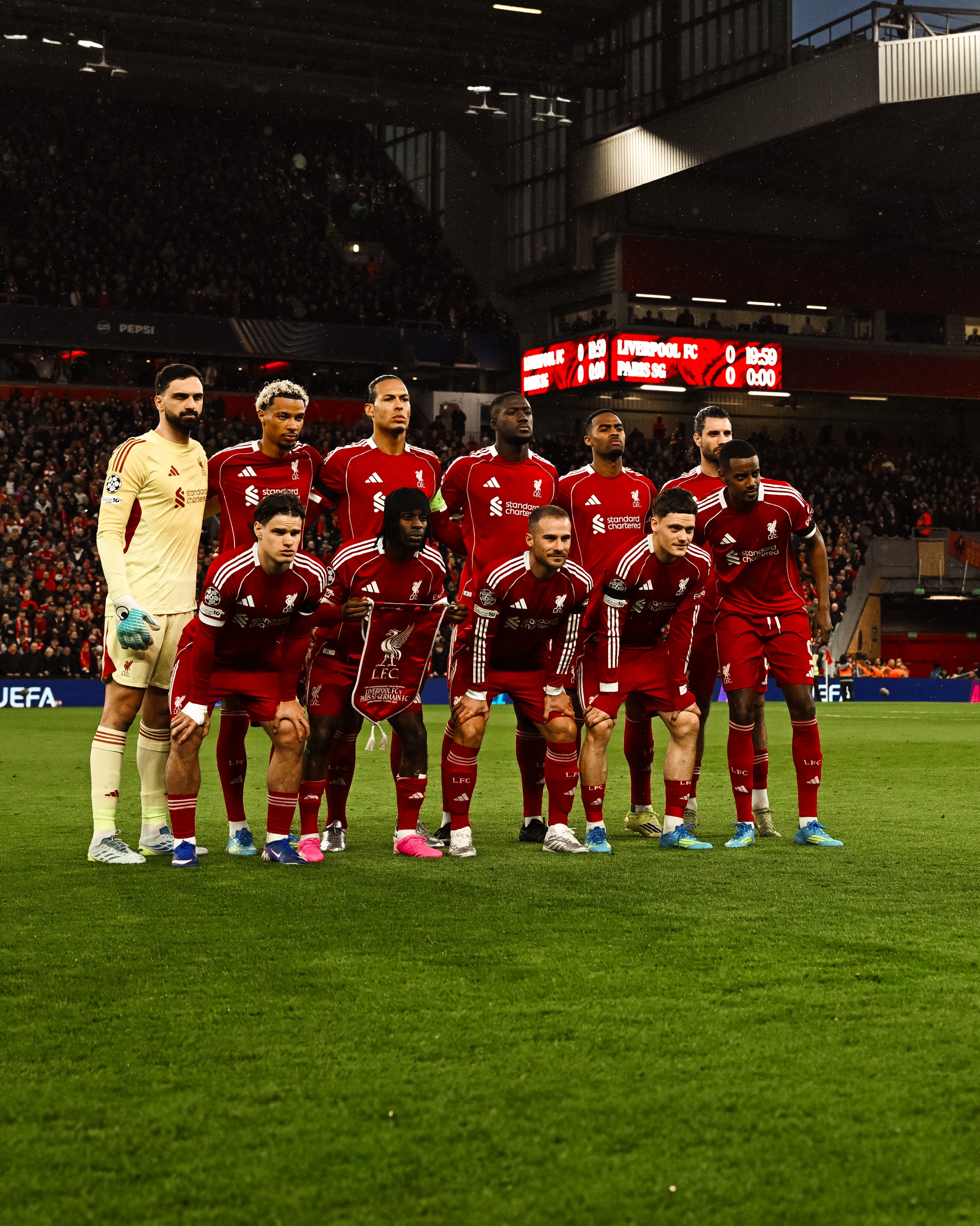 الصورة من الحساب الرسمي لنادي ليفربول - @LFC