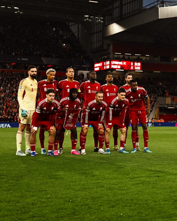 الصورة من الحساب الرسمي لنادي ليفربول - @LFC
