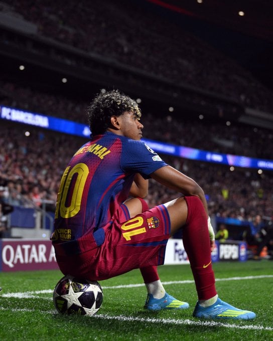 الصورة من الحساب الرسمي لبرشلونة - @FCBarcelona_cat