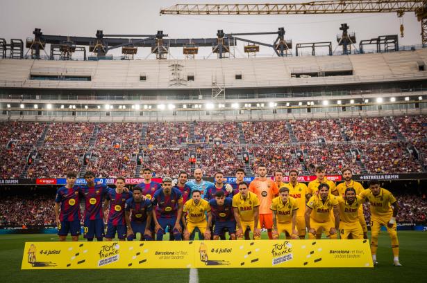 من الصفحة الرسمية لبرشلونة - @FCBarcelona_cat