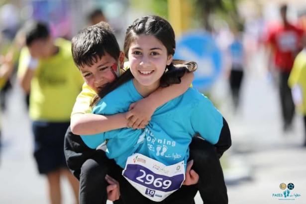 الصورة من الحساب الرسمي لماراثون فلسطين على فيسبوك