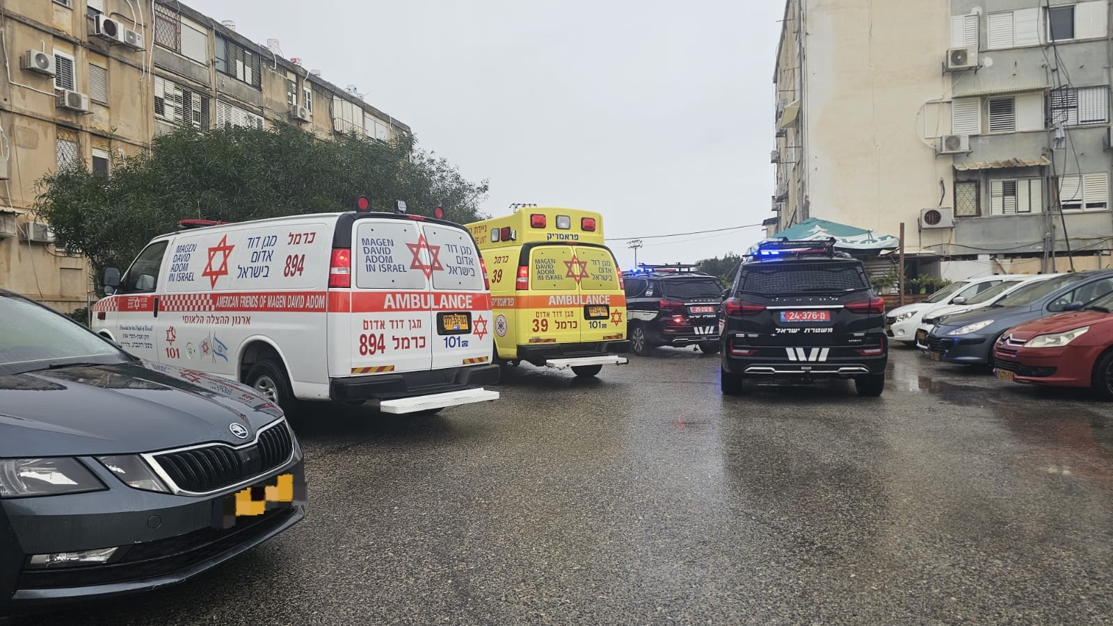 تصوير نجمة داود الحمراء