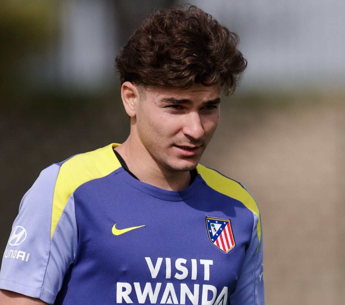 صورة جوليان ألفاريز من الحساب الرسمي لأتلتيكو مدريد - @atletienglish
