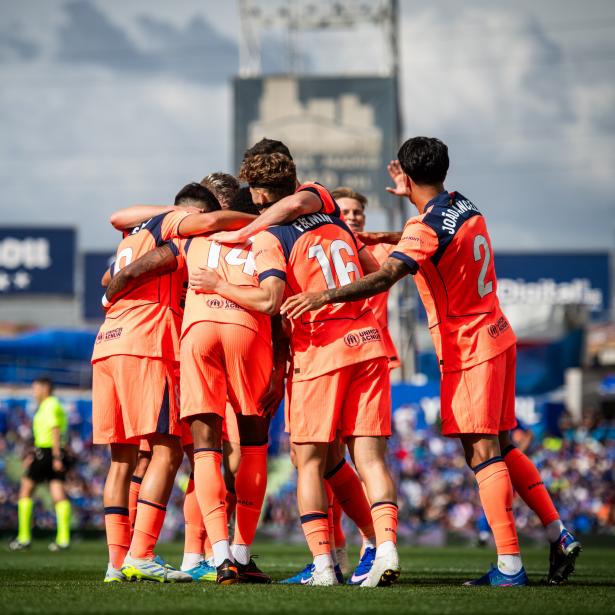 الصورة من الحساب الرسمي لبرشلونة - @FCBarcelona_cat