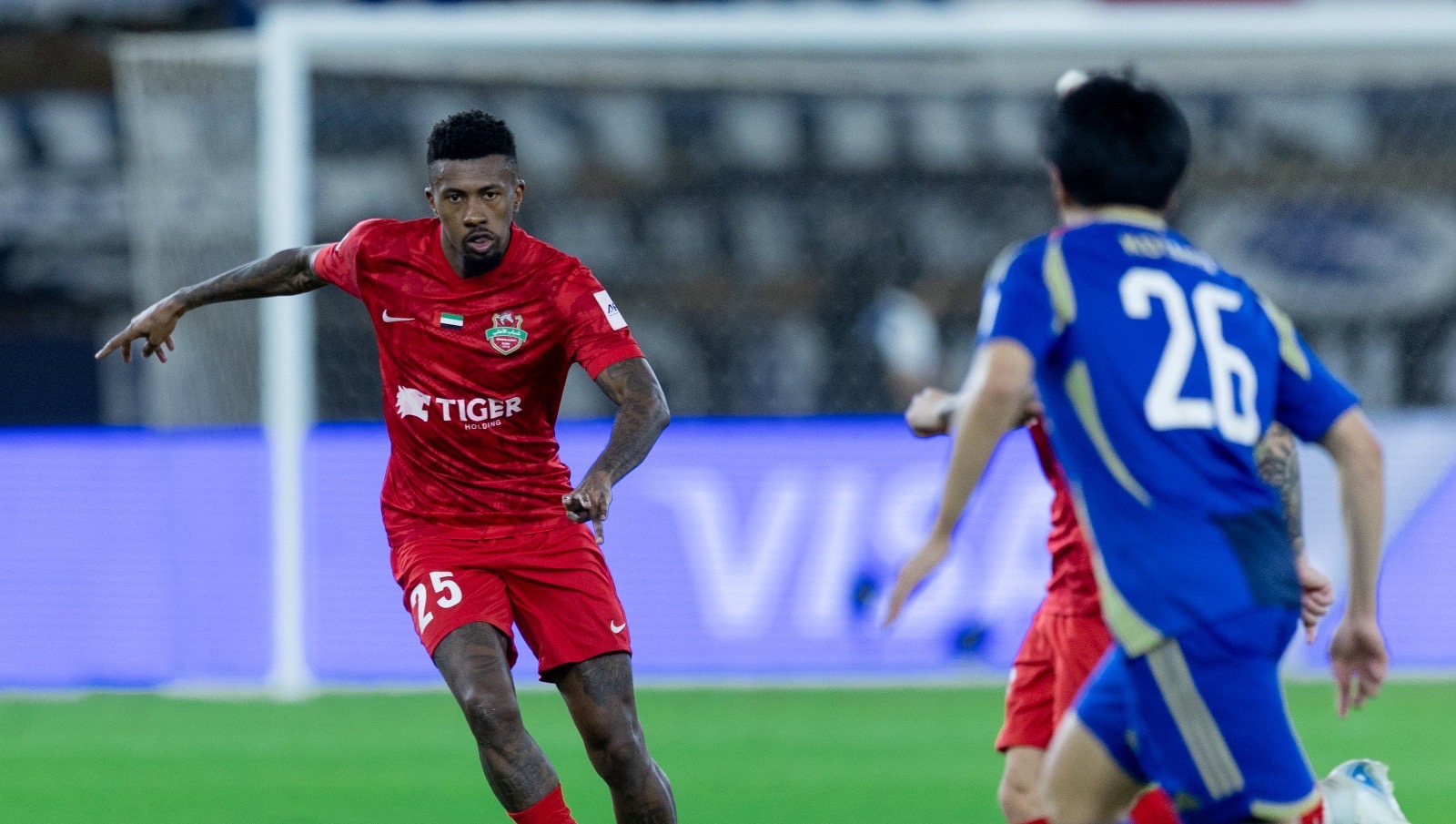 الصورة من الحساب الرسمي للاتحاد الإماراتي - @Shabab_AlAhliFC