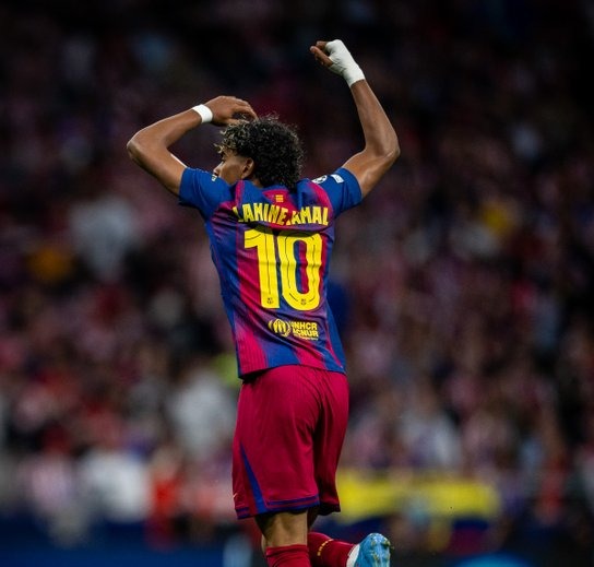 الصورة من الحساب الرسمي لبرشلونة - @FCBarcelona_cat