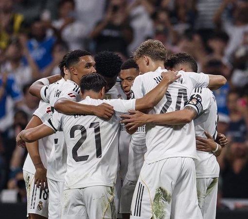 الصورة من الحساب الرسمي لريال مدريد - @realmadrid