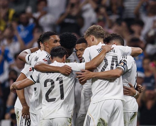 الصورة من الحساب الرسمي لريال مدريد - @realmadrid