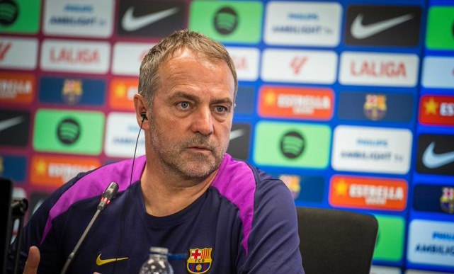 الصورة من الحساب الرسمي لبرشلونة - @FCBarcelona_cat