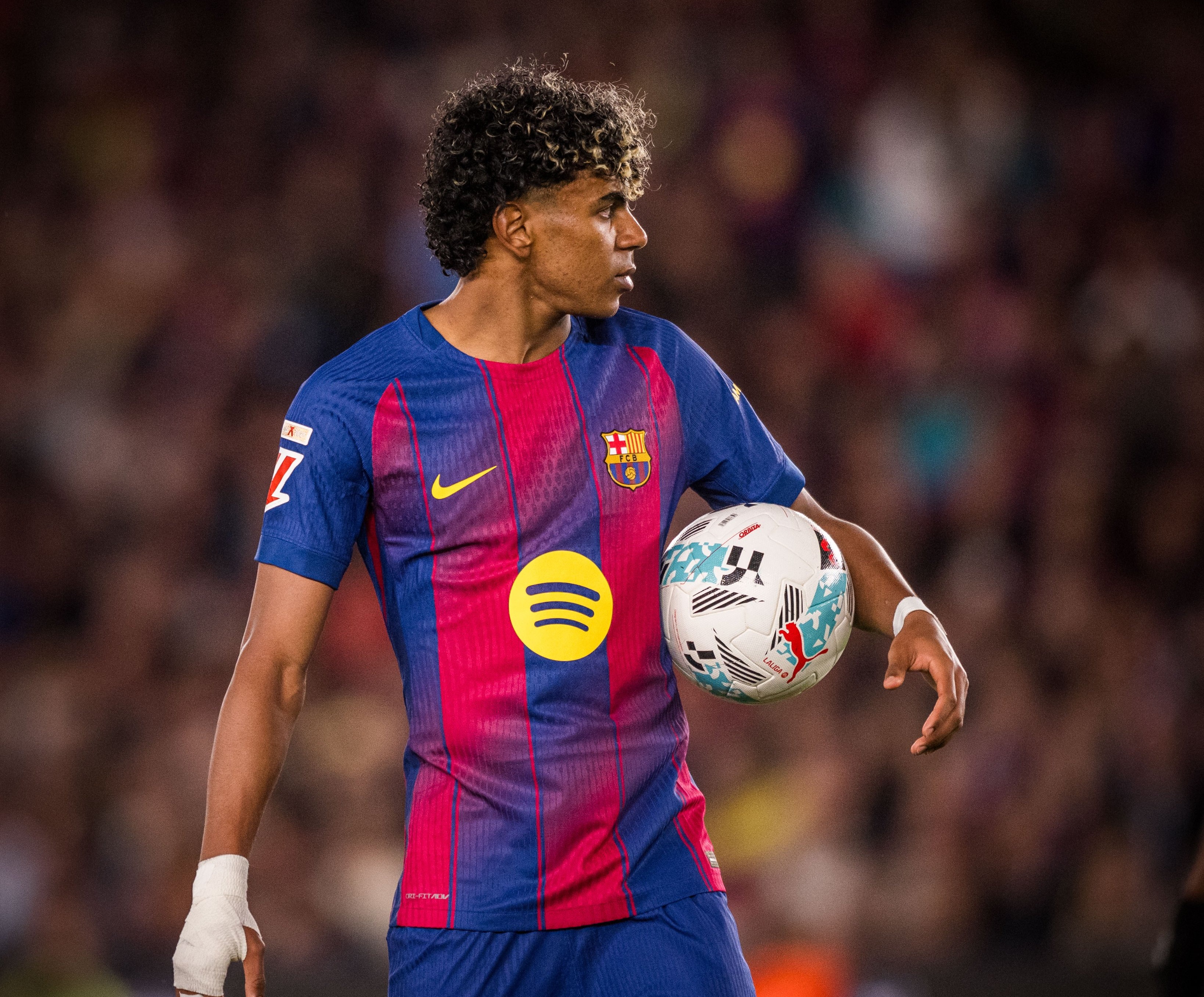 الصورة من الحساب الرسمي لبرشلونة - @FCBarcelona_cat