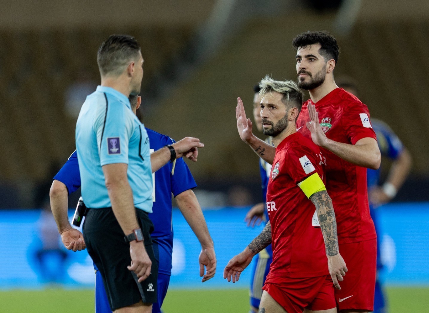 الصورة من الحساب الرسمي لنادي شباب الأهلي - @Shabab_AlAhliFC