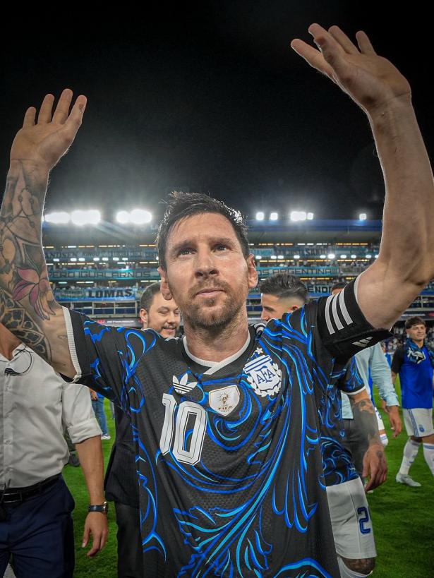 الصورة من الحساب الرسمي للأرجنتين - @AFASeleccionEN