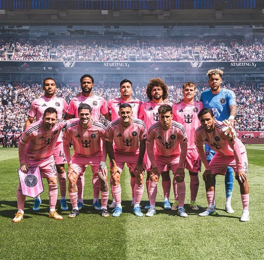 الصورة من الحساب الرسمي لإنتر ميامي - @InterMiamiCF
