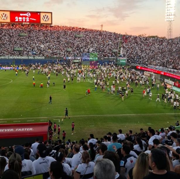 الصورة من الحساب الرسمي لقناة أمريكا باراجواي - @AmericaTVPy