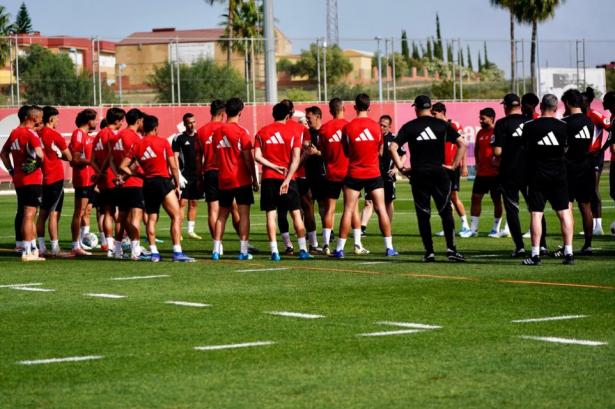 الصورة من الحساب الرسمي لنادي اشبيليه - @sevillafc_ara