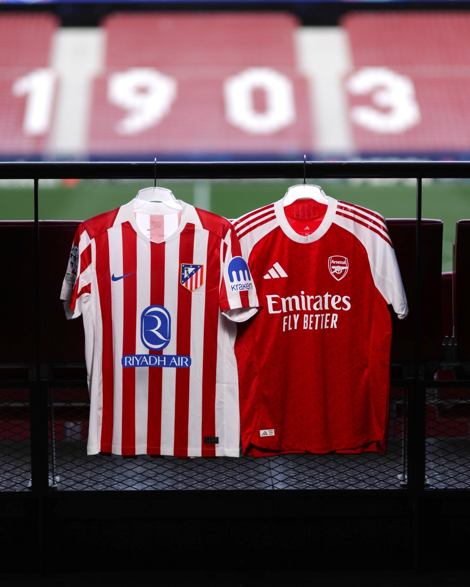 الصورة من الحساب الرسمي لأتلتيكو مدريد - @atletienglish