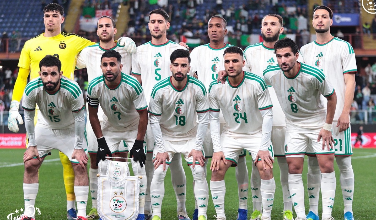 الصورة من الحساب الرسمي للمنتخب - @LesVerts